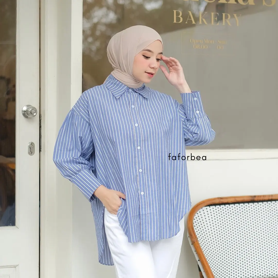Faforbea Gaudi Shirt - Cotton Stripe