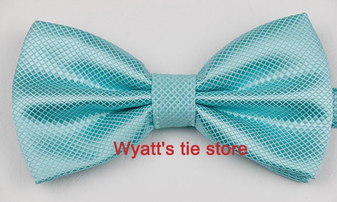 Product Introduction of $ Bow Tie Men's Polyester Jacquard Bow Tie Hidden Check Fine Texture Bow Tie Korean Style British Wedding Bow Tie 0