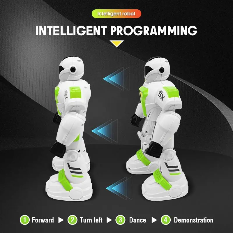 Remote Control Robot Toy, 1 Set Programmable Robot Toy with Gesture & Sensing Function, Ideal Birthday Party Gift for Teenagers 4