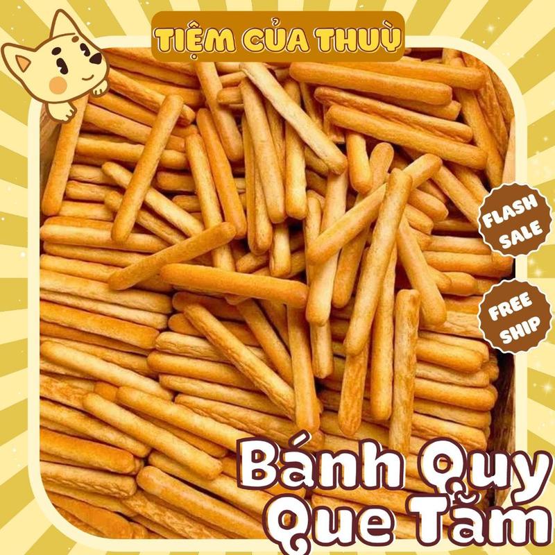 500G Bánh Quy Que Tăm Bánh Quy Đũa Mặn Bơ Sữa Bánh Quy Que Chấm Sữa đồ ăn vặt đồ 1k