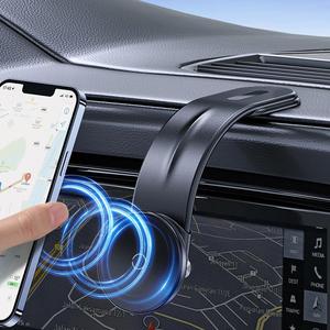 Magnetic Car Phone Holder, Multipurpose Velcro Car Phone Holder, Universal Car Interior Accessories for Most Smartphones