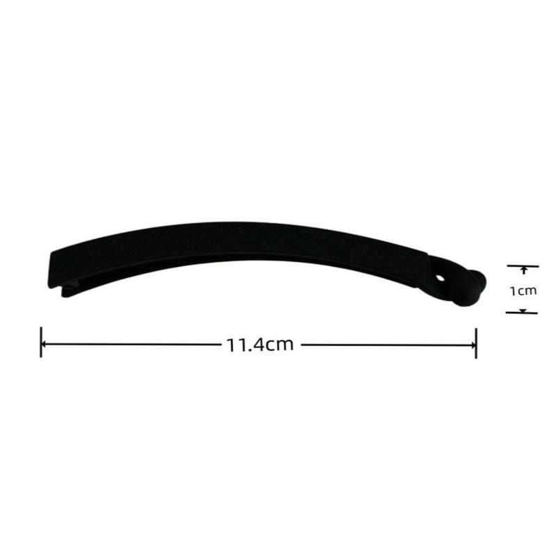 Product Introduction of Kẹp Tóc Hình Quả Chuối, Phong Cách Thường Ngày Làm Bằng Nhựa Mờ Thích Hợp Cho Tiệc Tùng, Phụ Nữ Và Trẻ Em Gái, Kẹp Tóc, Giá Đỡ Tóc Dây Buộc Tóc 12