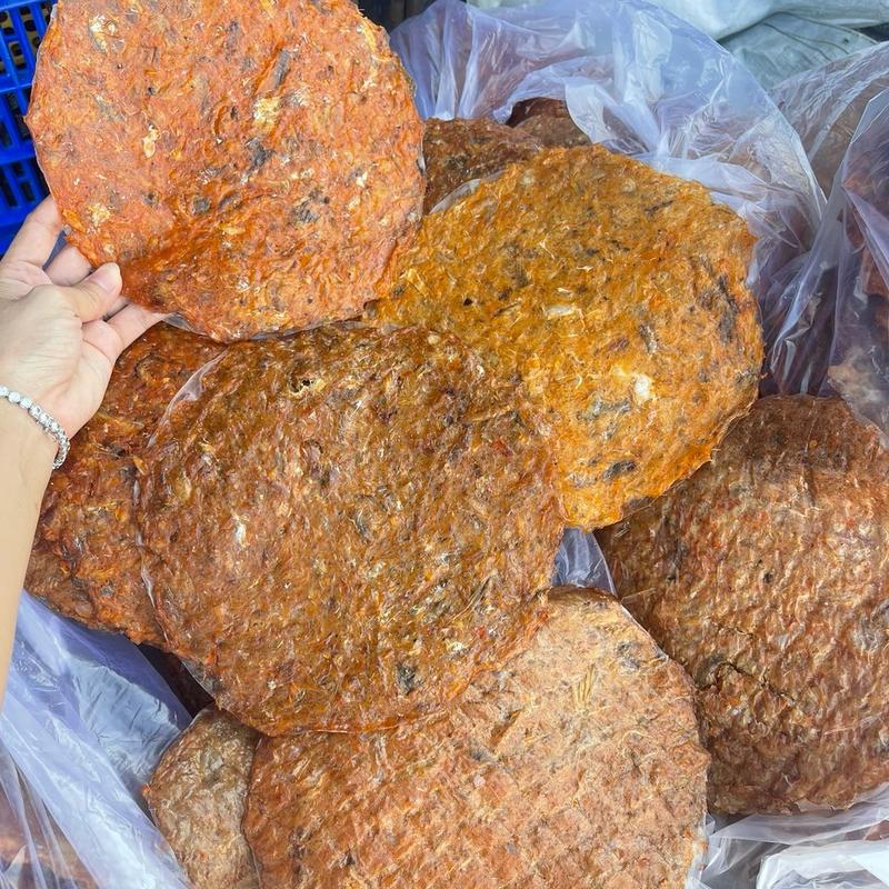 BÁNH TRÁNG CÁ MỐI NGỌT, rút xương, vị mặn ngọt, túi 1kg.Food Ăn Vặt