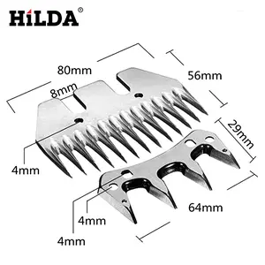 Mata pisau hewan domba Grooming hewan perawatan rambut bulu potong bulu domba potong bulu kambing gloves