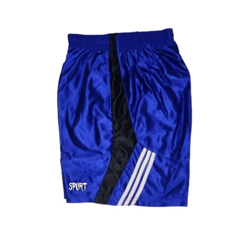 celana kolor pendek bahan paragon Santai Hitam Polos Putih Nyaman Biru 3