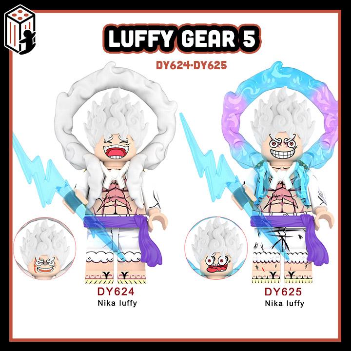 Luffy Gear 5 One Piece Đồ chơi Lắp ráp Luffy Sabo Mô hình Luffy Cấp Bậc 5 One Piece DY624-DY625