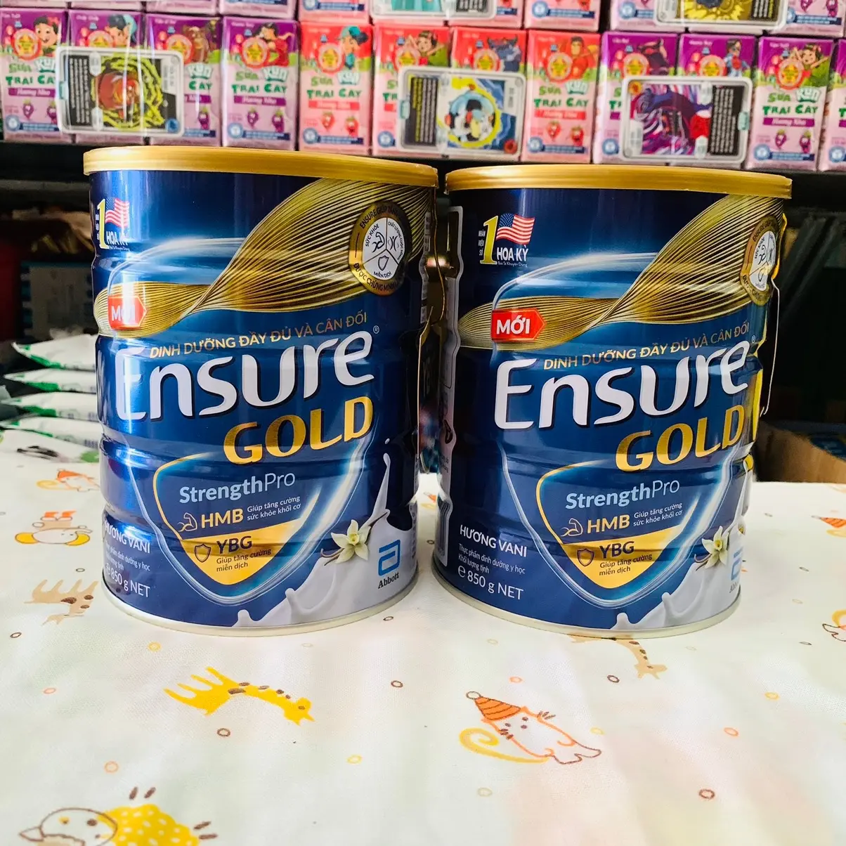 [Abbott] - Sữa Ensure Gold hương Vani 850g