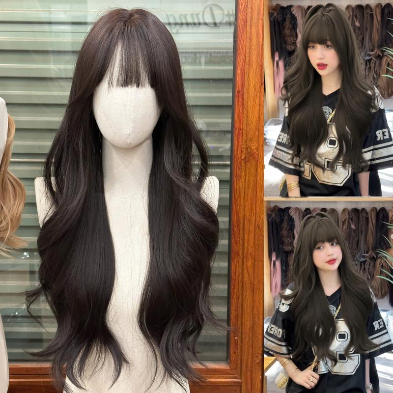 DJ- 19 tóc giả nguyên đầu xoăn lơi dài 65cm by Tóc giả Dung Ji Wig <Ngôi ZicZac Vip>