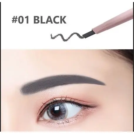 Double Head Spin Automatic Eyebrow Pensil Alis PUTAR 2 SISI ATAS BAWAH EYE BROW 752 8