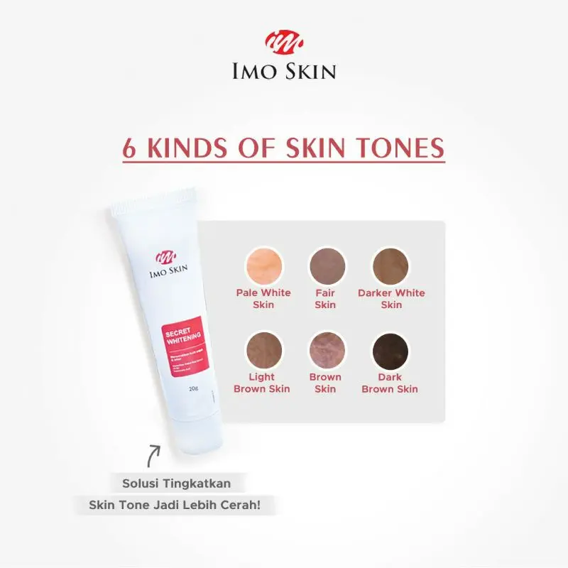 IMMODERMA Secret Whitening Cream Immoderma | Krim Malam Pemutih dan Mencerahkan Wajah Pelembab 2