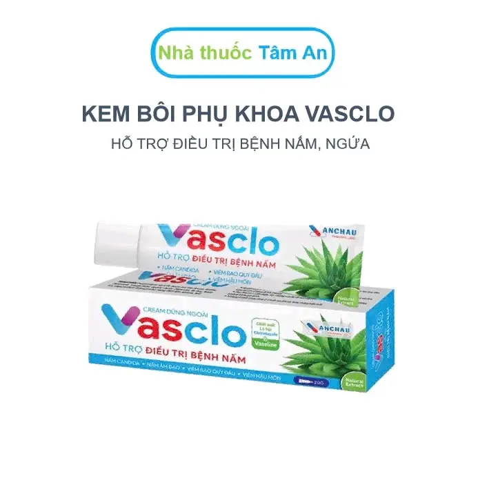 Gel bôi phụ khoa VASCLO giúp giảm nấm ngứa Candida, chăm sóc vùng kín, dưỡng ẩm - nhathuoctaman247