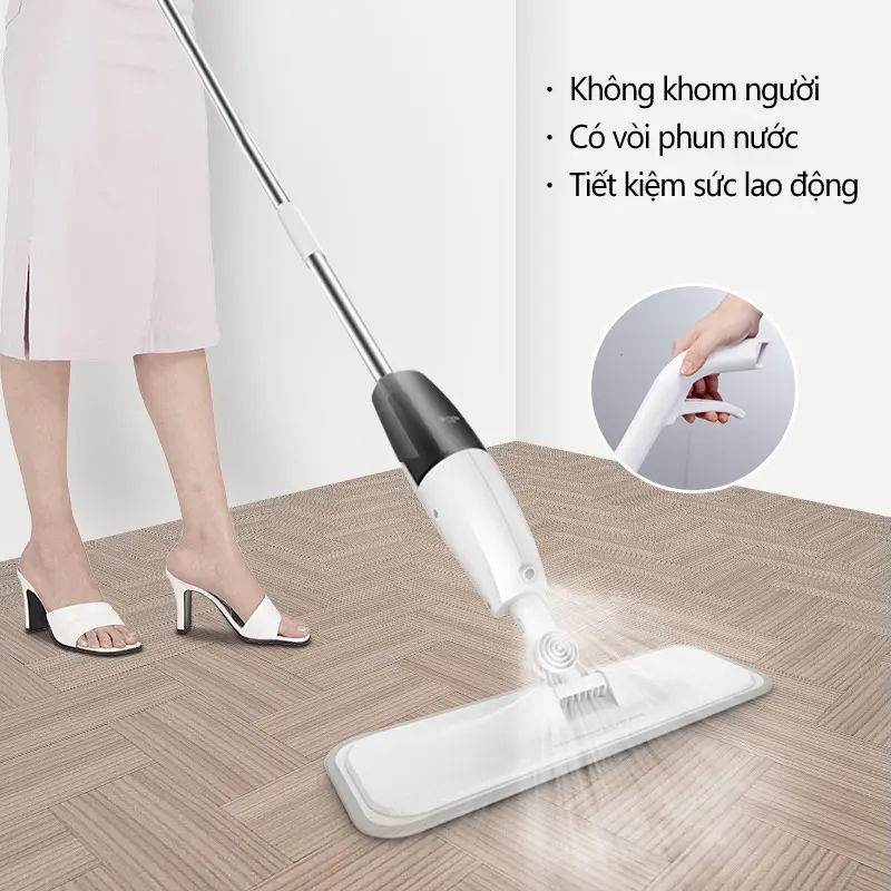 Chổi Phun Sương 360 Độ Thông Minh