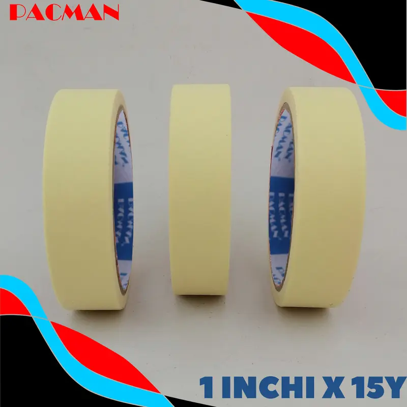Masking Tape Pacman Tape isolasi solatip lakban kertas terbaik termurah asli original pacman 6
