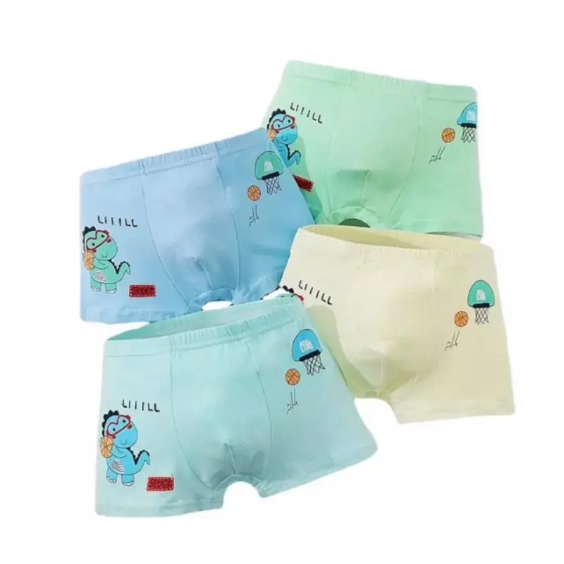 6PCS Celana Dalam Anak Laki-Laki | CD BOXER Katun Anak Cowok Motif