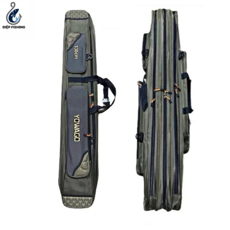  Bao Đựng Cần Câu YOWAGO 3 Ngăn Chính và 3 Ngăn Phụ Cao Cấp Sức Chứa Lớn Bắt Cá Đi Câu Fishing Câu Cá Bag Túi Thể Thao Sport 