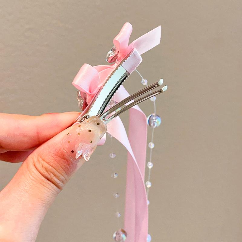 Product Introduction of Kẹp Tóc Nơ Cho Bé Gái, Phong Cách Cổ Xưa, Phụ Kiện Đội Đầu Cho Bé Gái, Kẹp Tóc Siêu Thanh Lịch Cho Trẻ Em Mới, Kẹp Tóc, Kẹp Tóc Nơ, Kẹp Tóc Ruy Băng, Thiết Kế Hình Bướm, Thích Hợp Cho Các Hoạt Động Di Chuyển 2