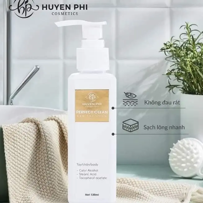 Kem Tẩy Lông Huyền Phi (TẶNG KÈM 1 SERUM TRIỆT LÔNG) an toàn tại nhà không cần đi spa 7