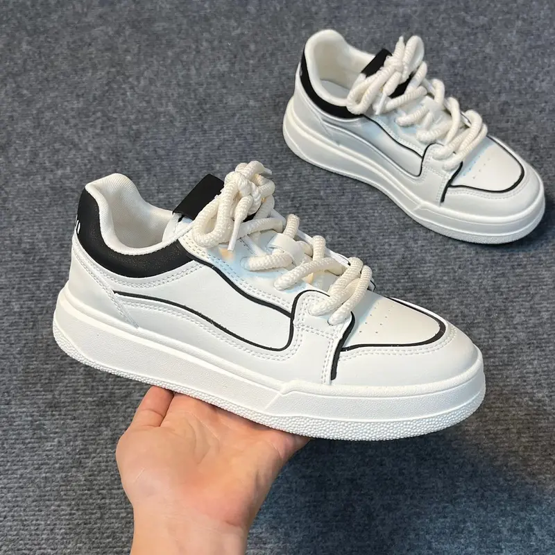 Giày Thể Thao Nam Nữ Thời Trang , Mã 025 , Đế Cao 2 Phân Nhẹ Êm , Thoáng Khí Sneaker Shoes 4