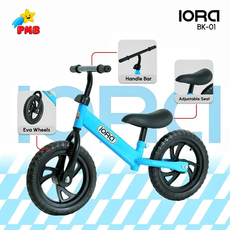 Sepeda Anak Push Bike Balance Bike Keseimbangan 2 Roda Tanpa Pedal