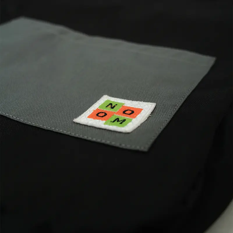 Noom Studio Barlow 2in1 Totepack Tote Bag & Backpack Codura Minimalis Unisex Pria & Wanita Hitam Abu Abu (Black Grey) 4