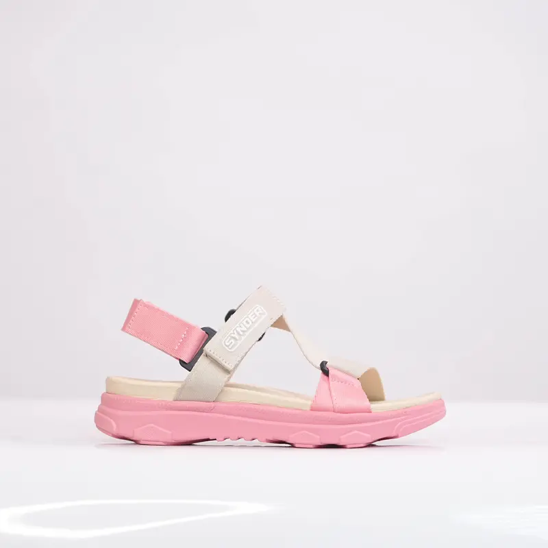 Dép Sandal Nam Nữ SYNDER SD1 - Dép đẹp, nhẹ, thoáng mát [Be Hồng, Size 36-39, Tặng chai vệ sinh] 8