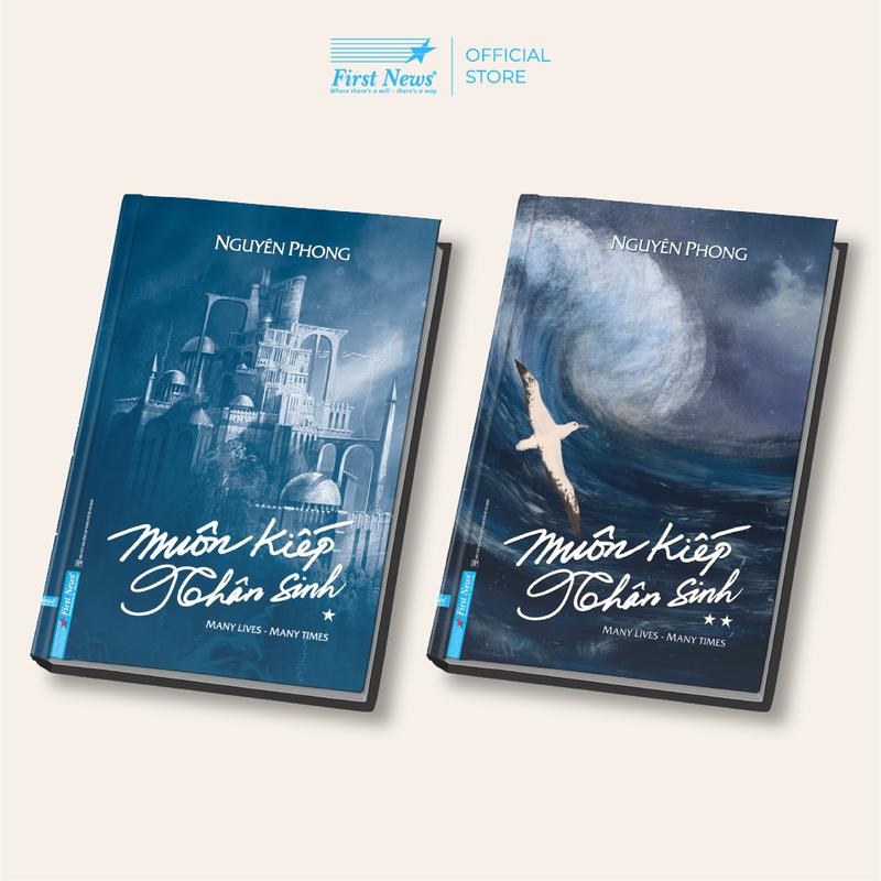 Sách - Combo Bìa Cứng Muôn Kiếp Nhân Sinh Tập 1 + 2 - Nguyên Phong - First News