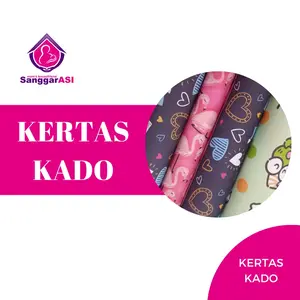 Kertas Kado / Bungkus Kado Motif Lucu