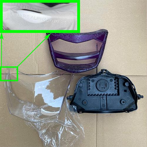 Mặt Kính Đế Trang Trí Thay Thế Chóa Đèn 2 Tầng Pha Wave A 2006-2024 Wave S 50 100,Wave Rs Rsx 100 FututreX Phụ Kiện Phụ Tùng