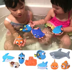 Mainan mandi anak mainan ikan semprot renang anak