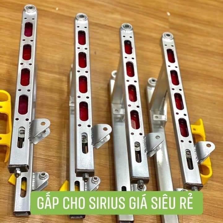 Gắp phay Sirius kèm phụ kiện pat tăng sên