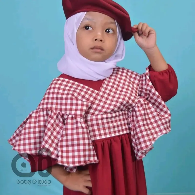 ONE SET DRESS + OUTER ANAK USIA 1-6 TAHUN 1