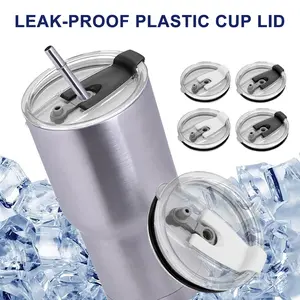 900 Ml(30oz) /600ml(20oz) Tutup Anti Tumpah Tutup Tumbler Gelas Pengganti Anti Tumpah Tutup Gelas Kopi Tumbler / Cup Lid