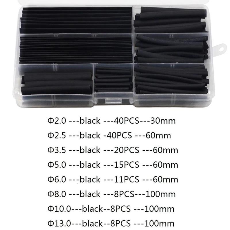 Heat Shrinkable Tube Combo Set, Advanced Heat-shrinkable Tube Assembly, Integrated Pipes & Casings for Home, Electrical Engineering, Maintenance 3