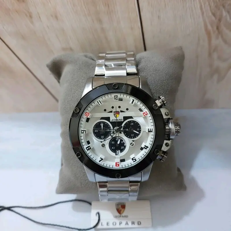 CHRONO AKTIF LEOPARD 8804 JAM TANGAN PRIA TAHAN AIR BERGARANSI Watches Biru tangansultan 2