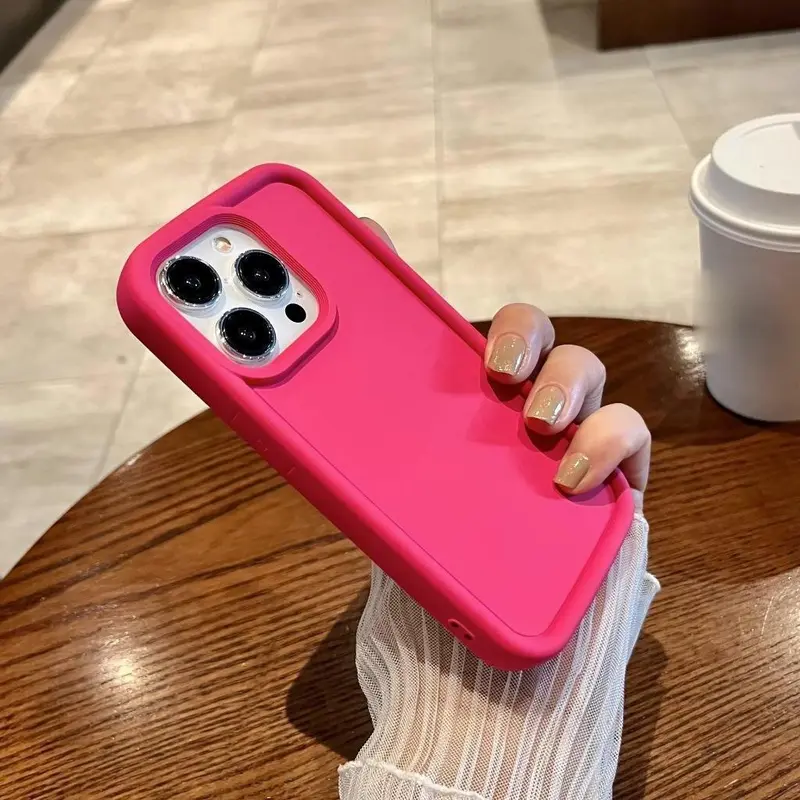 SoftCase Candy Color IPH Case Anti-Fall Untuk IPH 15 14 13 12 11 Pro Max X XR Xs Max 7P 8P Casing 3