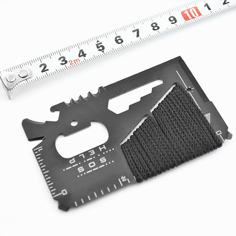 EDC Credit Card Multifunctional Pocket Hunting  Outdoor Sports Camping Hiking Survival Rescue Emergency Tools Multi Tool 3