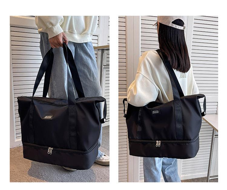 Product Introduction of Sports Workout Travel Handbag, Short Distance Lightweight Water-Proof Bag, Shoe Bag, New Portable Trolley Case, Large-Capacity Luggage Bag, Storage Gym Bag 23