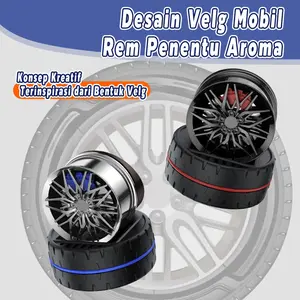 Parfum Mobil Premium: Diffuser Aromaterapi Revolver Otomatis dengan Panel Surya, Sensor Cahaya Pintar, dan Ornamen Dekorasi Interior Elegan untuk Kabin Mobil Mewah