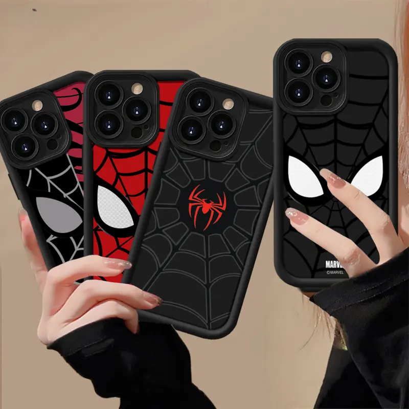 Case for Oppo A60 A18 A16 A17 A38 A78 A58 A12 Case OPPO A37F A15 A3s A5s A31 A16K A17k A77s A7 A12e A53 A79 A54S A1K A5 A9 F9 Reno 8T Kesing Kartun Marvel Cool Spider-Man Motif Case poomokuli 0