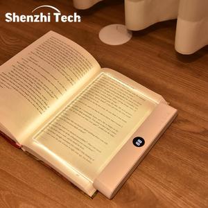 SHENZHI TECH ポータブルLED読書ライト、USB充電式調光可能目保護ブックライト、学生に適用する