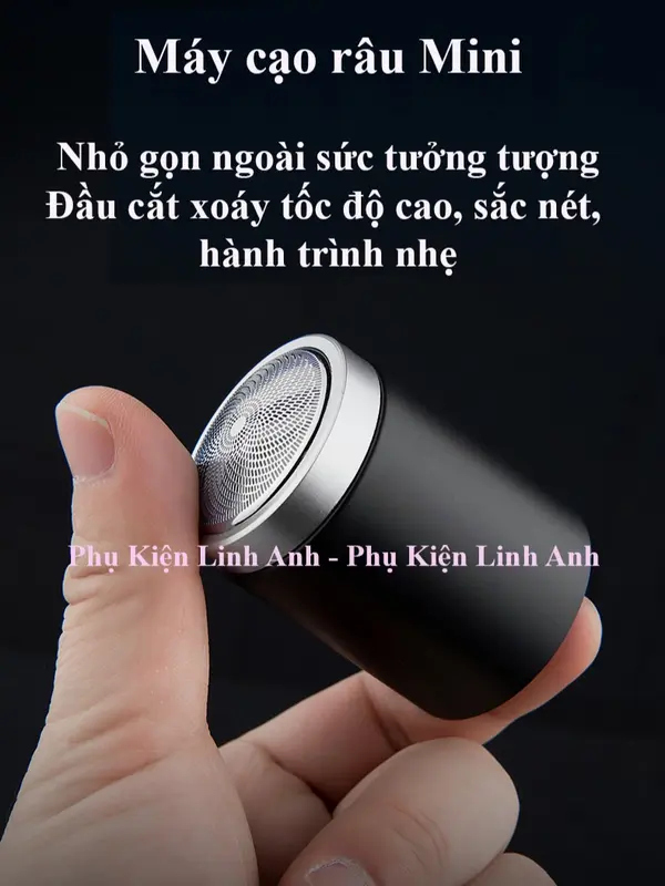 Máy cạo râu Mini rất tiện dụng mang đi du lịch đi chơi 0