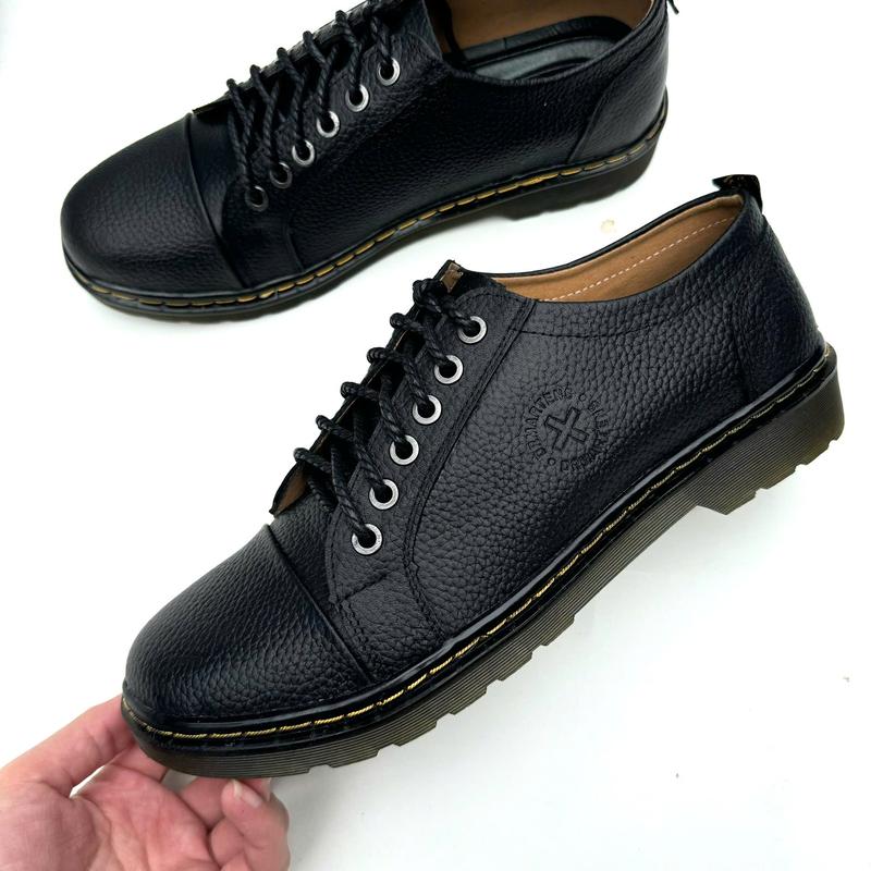 D01 - Giày Đốc Nam Da Bò Đế Kếp Chống Trơn Trượt Đầy Đủ Size 38-43 Shoes Giày Thể Thao bền bỉ Giày Khâu Đế Giày Nam 