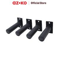 Gambar KINETIC 4 PCS RAK PELAT BEBAN DINDING - HITAM dari AZKO ID Kota Bekasi 1 Tokopedia