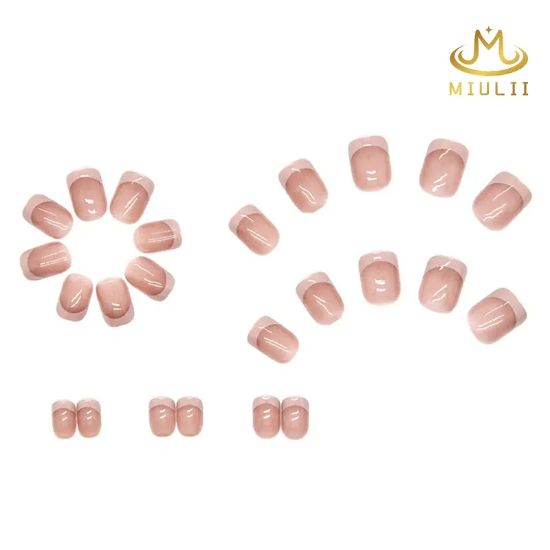 (BM)MIULII Barbie Nails A0432 Kuku Palsu isi 24pcs 1