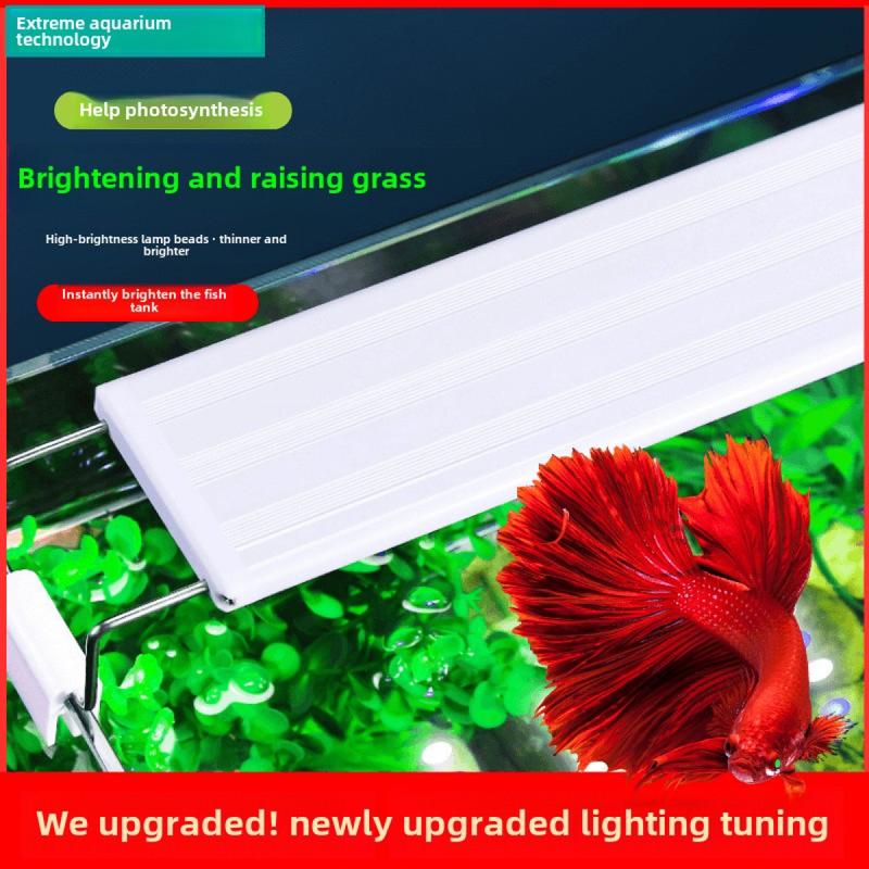 Fish Tank Light LED Fish Tank Bracket Light Algae Growing Lamp - TikTok ...