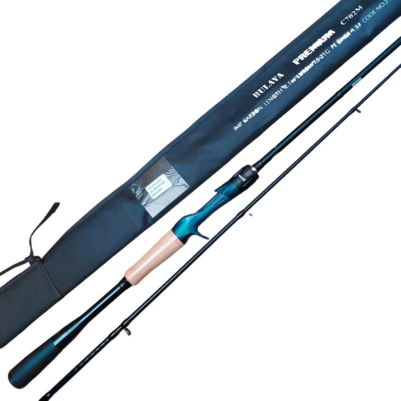 Tặng 2 TNV1 Cần Câu Lure Bulava PREMIUM Phôi Carbon Xoắn X Màu Xanh Đen Khoen Fuji O Ring Câu Cá Đi Câu Bắt Cá Fishing