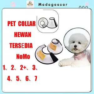 [MADA]Kerah pelindung kucing, penutup pelindung hewan, corong pelindung untuk anjing dan kucing, penutup kepala anti gigitan, pelindung hewan peliharaan jenis Elisabeth dengan ukuran kecil untuk anjing dan kucing. 0112