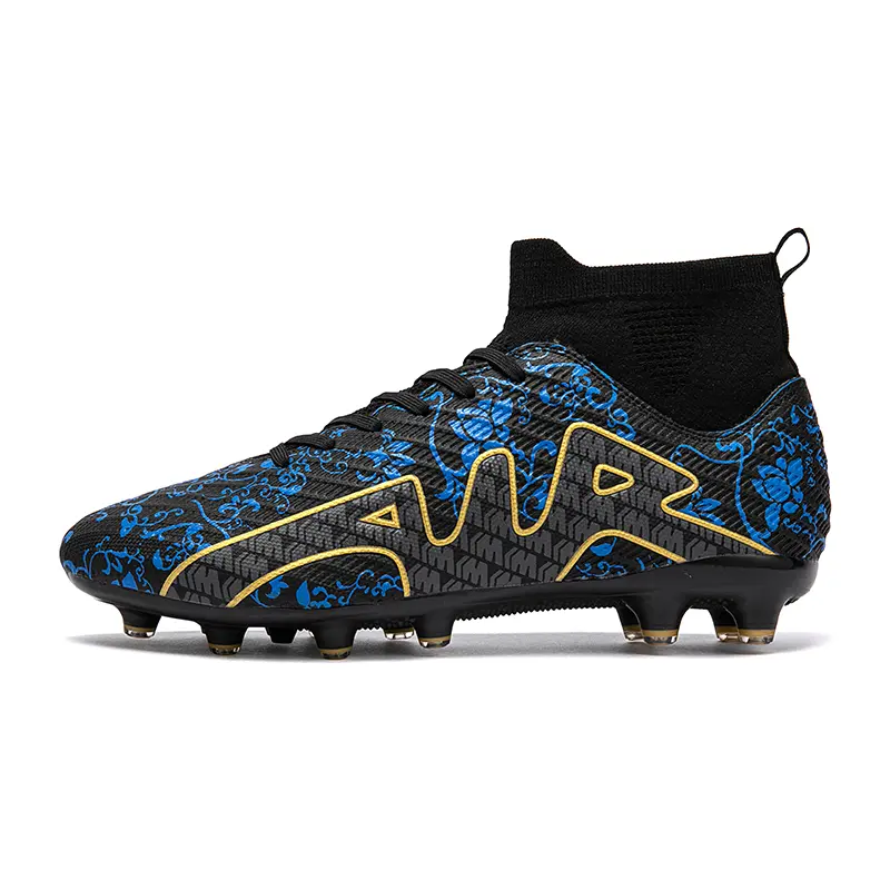 （SIZE 33-45）Ready Stock Unisex Plus Size Football Shoes Outdoor Futsal Soccer Shoes Non-slip Training Shoes