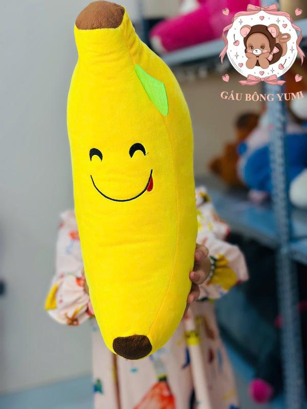 Gấu bông quả chuối siêu dễ thương size 40cm - Gấu Bông Thú nhồi bông toy đồ chơi Thú Bông Voi Phát Nhạc