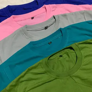 Kaos polos 100rb 9pcs Pria Wanita Unisex